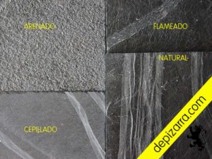 Vierteaguas pizarra natural. Skifertag. Břidlice podlahy. Ottaskiffer. Skiferplader.