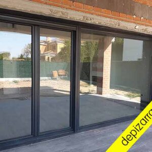 Dintel de pizarra para puerta.