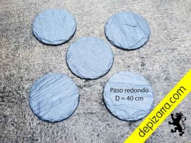 Oferta pasos japonés redondo diámetro 40 cm.