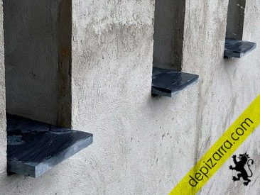 Vierteaguas para ventanas.