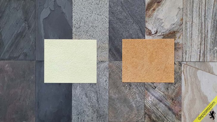 Mosaico De Piedra Natural Antracita Para Pared - Hoja Decorativa 34-2525 - Ideal Interior/Exterior
