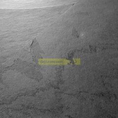 Superficie pizarra calibrada negra.