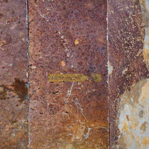 Piedra oxidada.