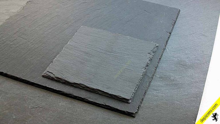 Platos pizarra rectangular.